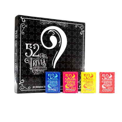  Trivia game games lover Traveler Boardgame Board games Bgg geek Game night Family game night Board game lover Cool board  Card game 52 Card Trivia Company 52CardTrivia Trivia brand Cool team night Pub  gifts gift quizzes quiz Road trip Christmas gift stocking stuffer Stock stuffers